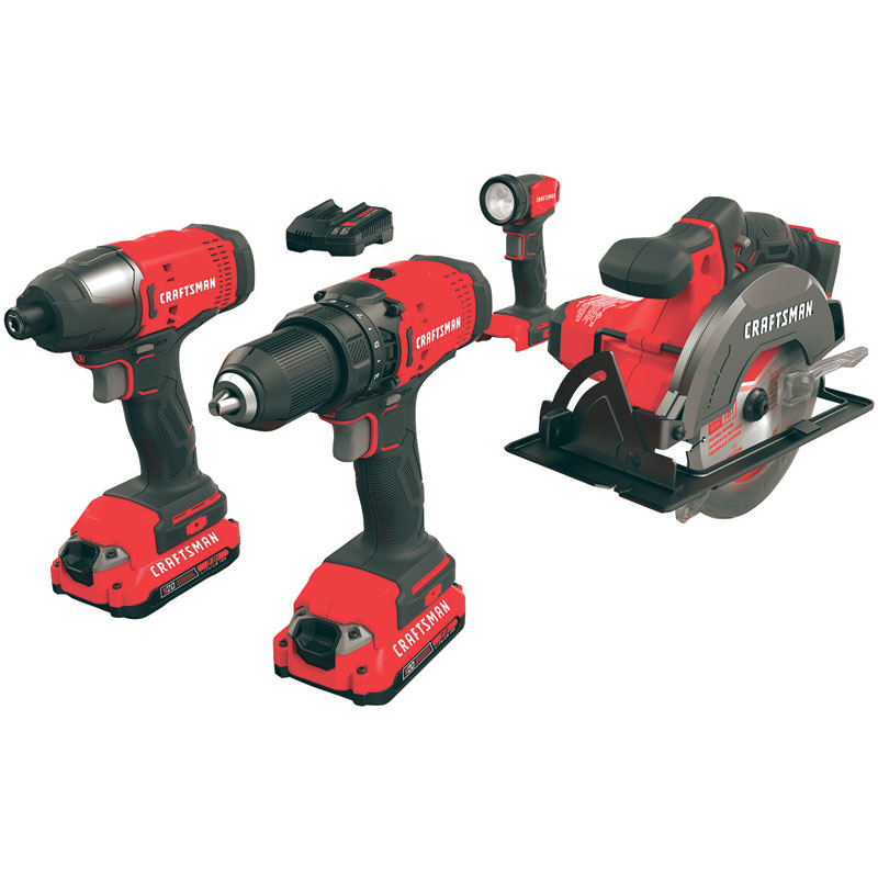 Craftsman® 20V MAX 4 Tool Combo Kit
