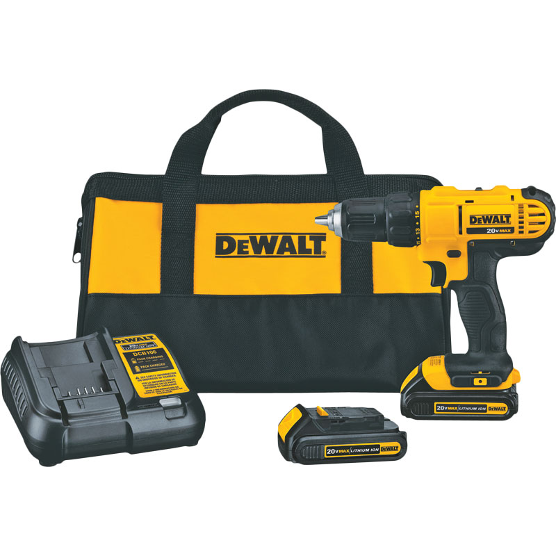 DEWALT® 20V MAX Compact Cordless Drill/Driver Kit