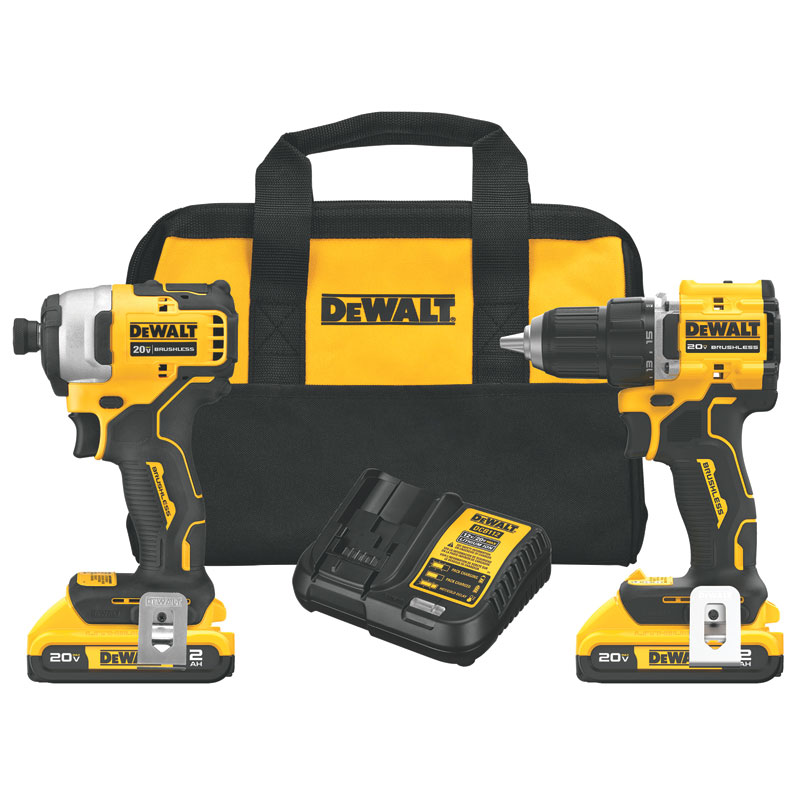 DeWalt® ATOMIC™ 20V MAX Brushless Drill & Impact Driver Kit