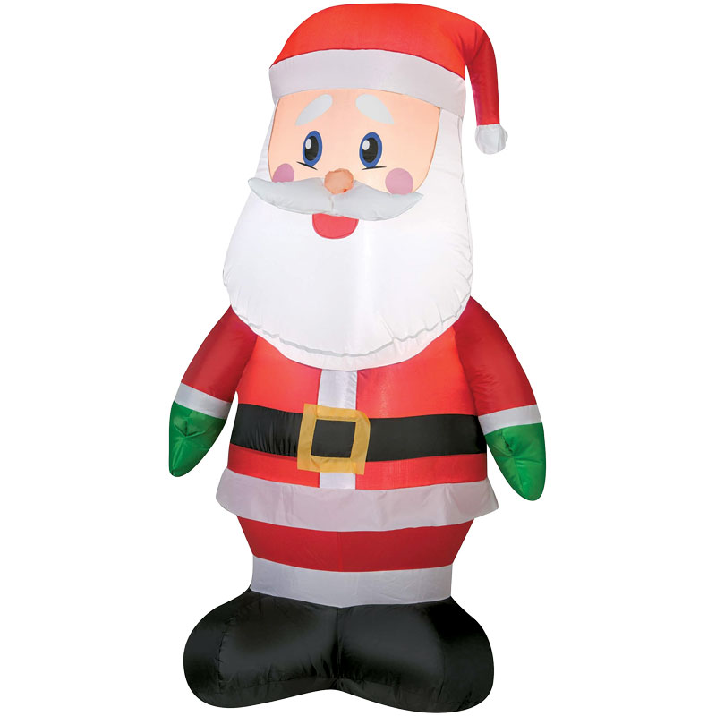 4' Inflatable Santa