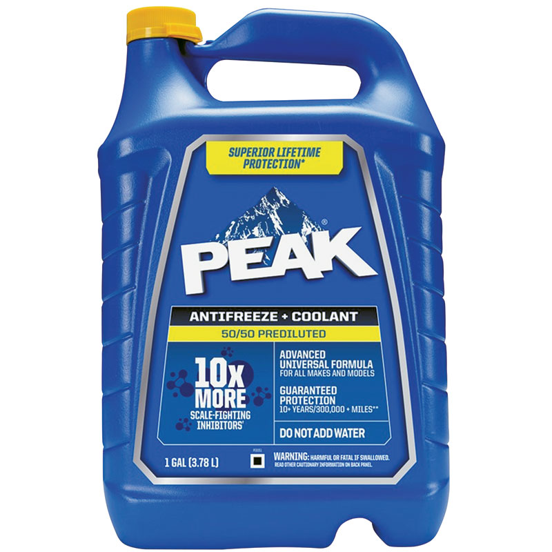 Peak® 50/50 Antifreeze + Coolant, 1 Gal.