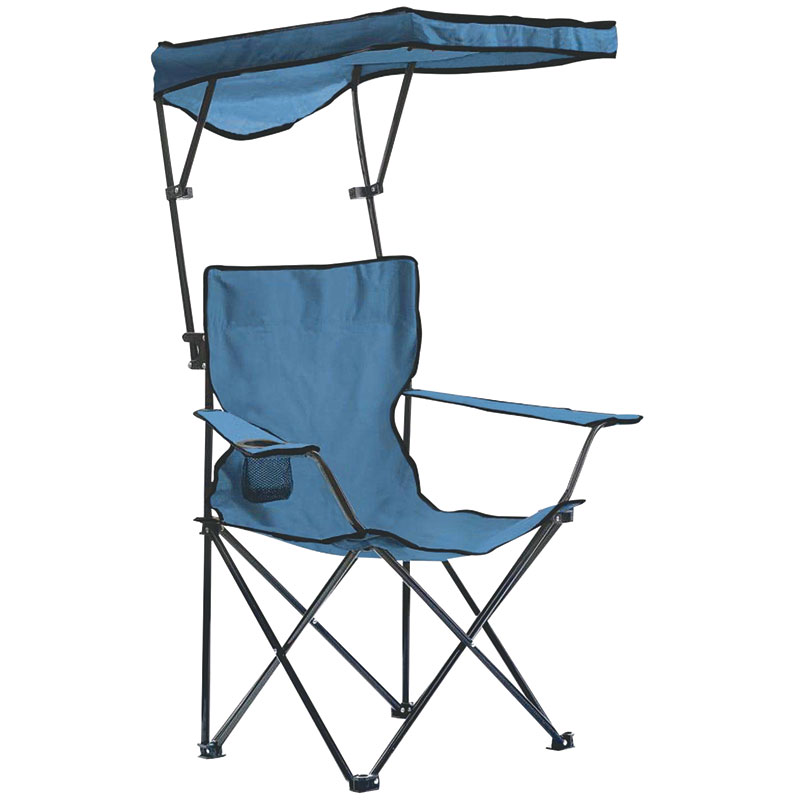 QuikChair Canopy Folding Chair - Blue