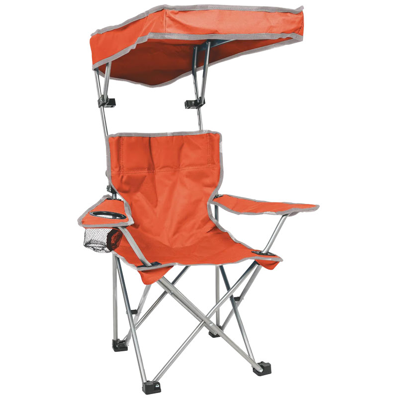 QuikChair Canopy Kids Folding Chair - Orange