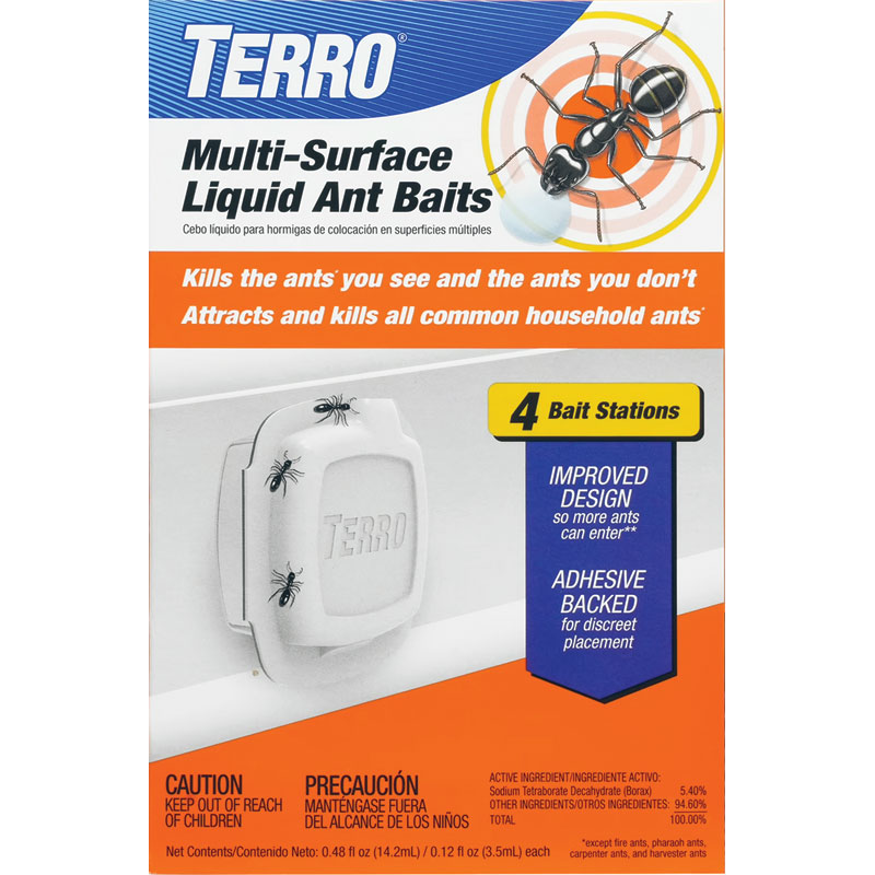 4 Pk. Terro® Multi Surface Liquid Ant Baits
