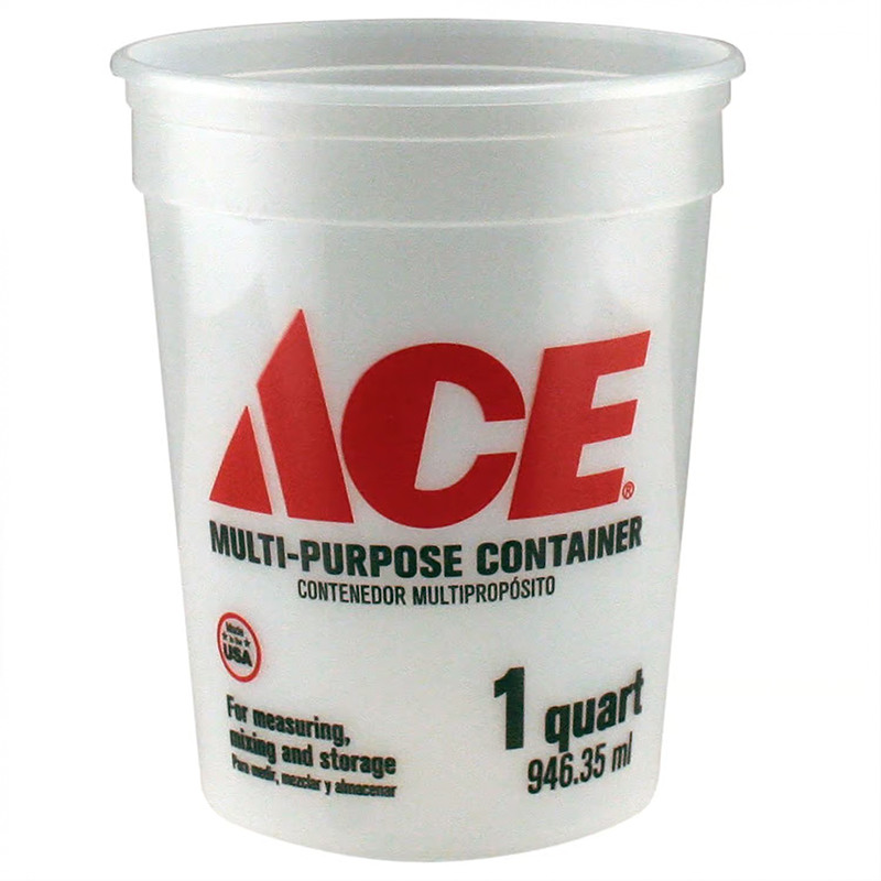 ACE® Clear 1 Qt. Bucket