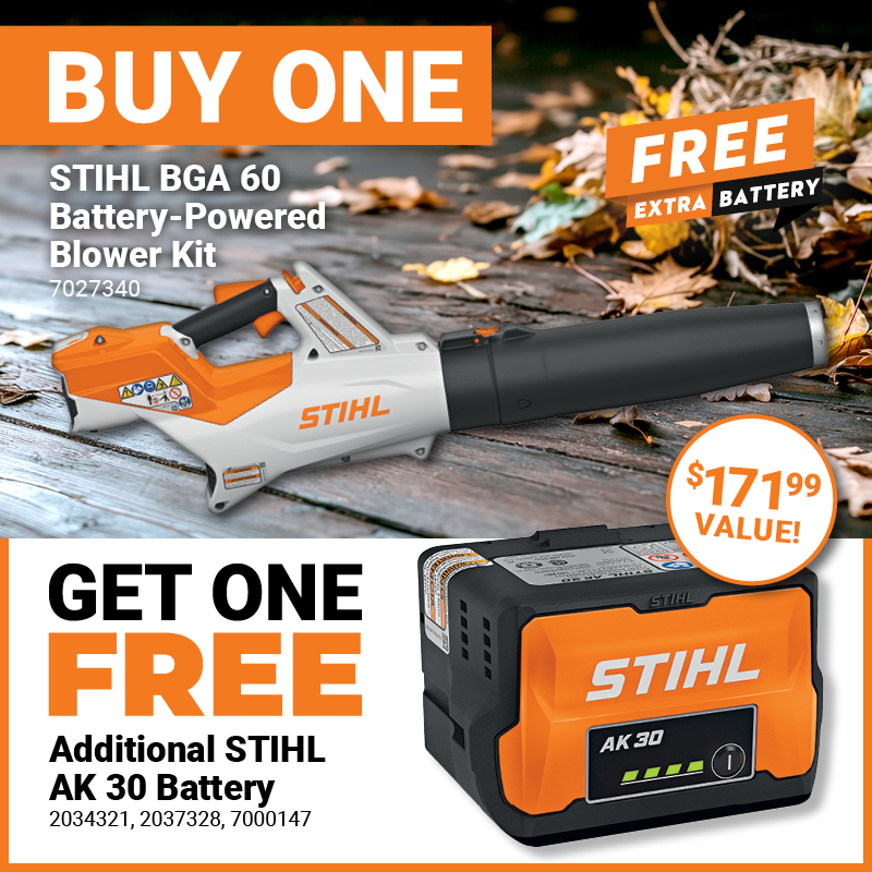 STIHL BGA 60 Blower Kit with Battery Deal