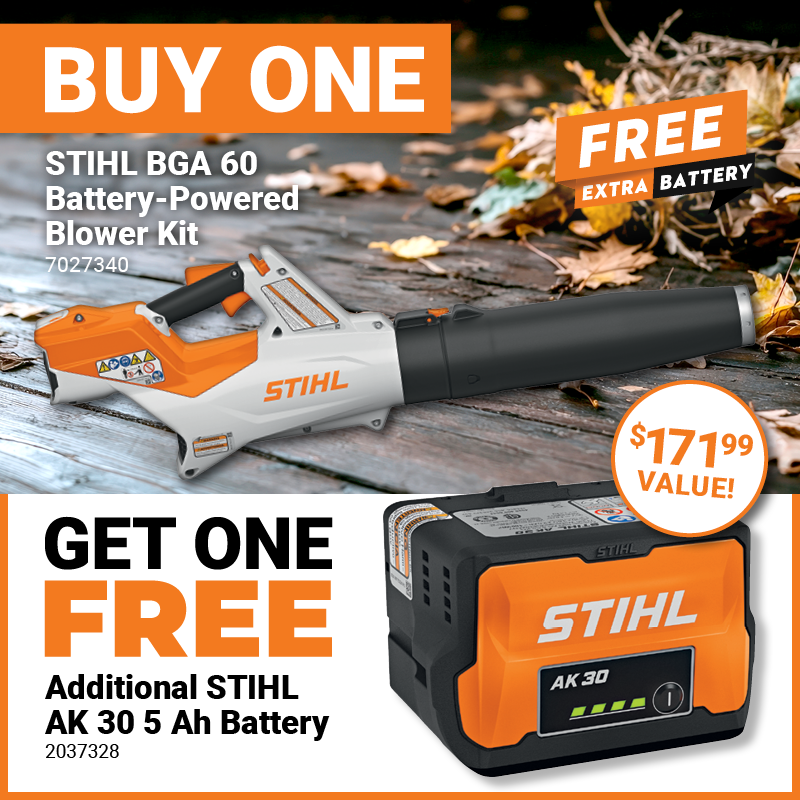 STIHL® Blower Kit with FREE Battery Deal