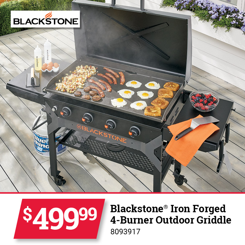 36" Blackstone® Iron Forged Griddle with Hood