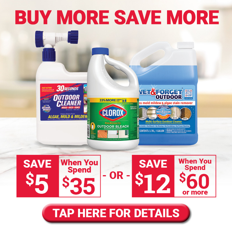 Buy More Save More Cleaning Supplies