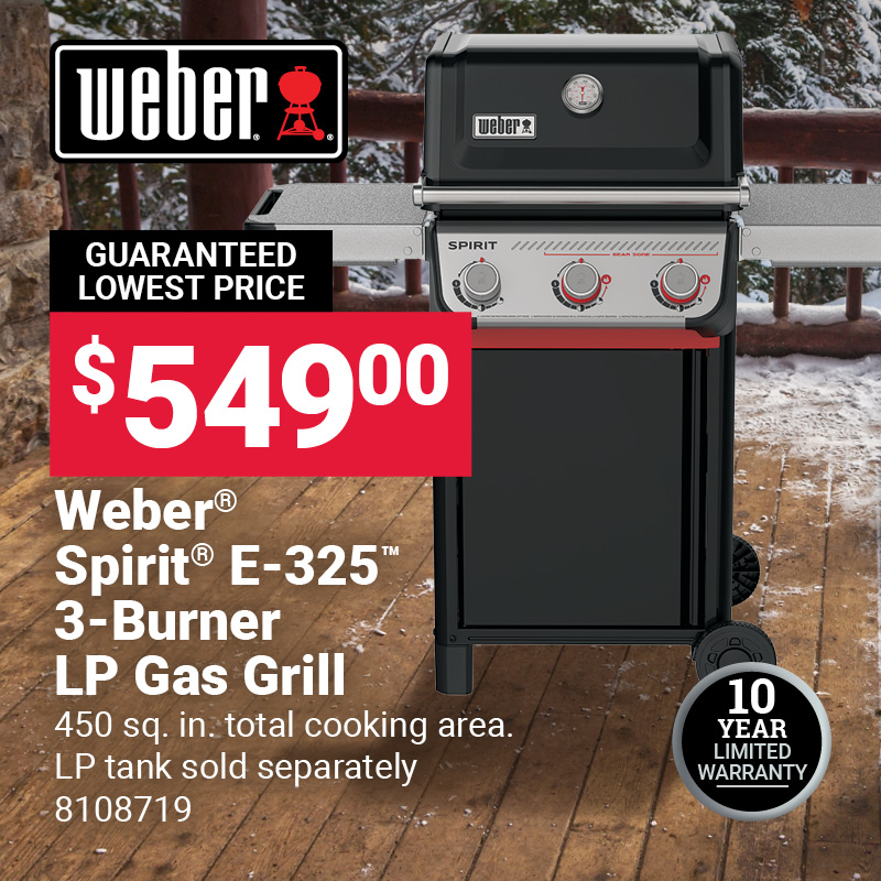 Weber® Spirit® E-325™ LP Gas Grill