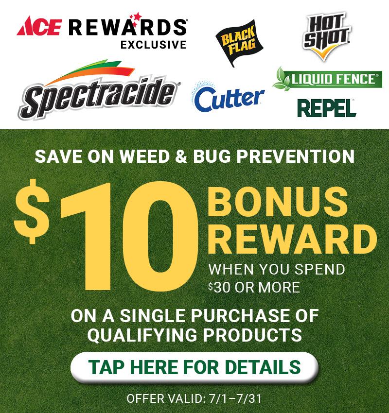 $10 Bonus Rewards Weed & Bug Prevention