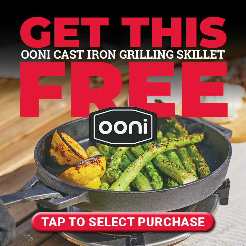Cast Iron Skillet with Select OONI® Purchase