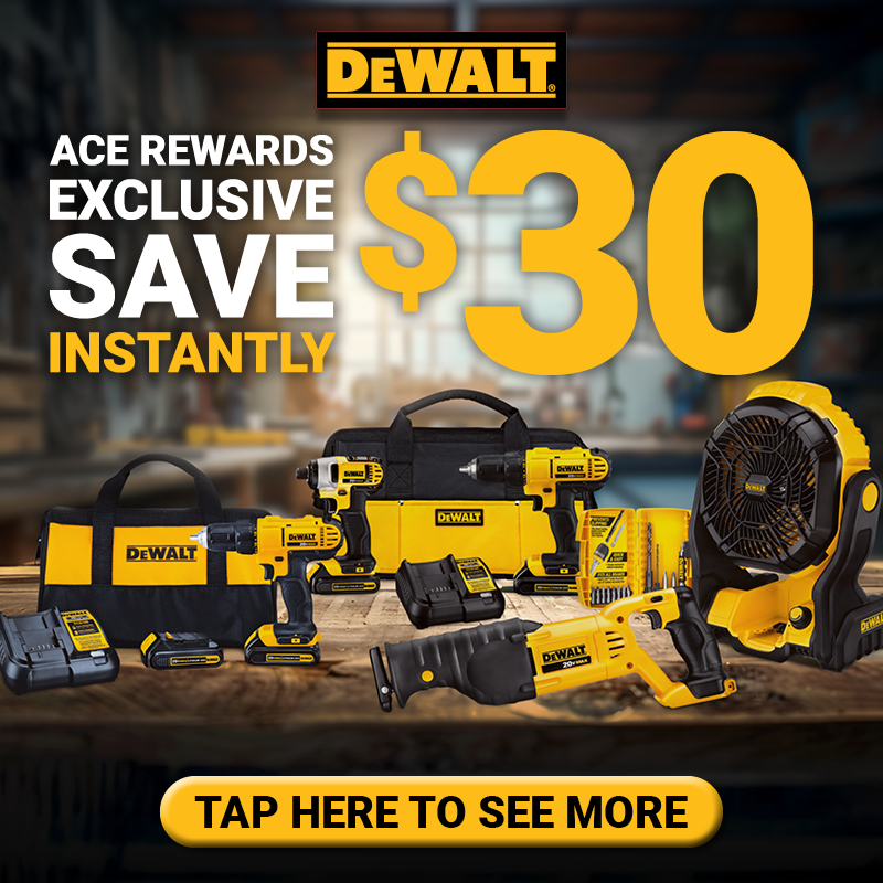 Select DeWalt® Power Equipment