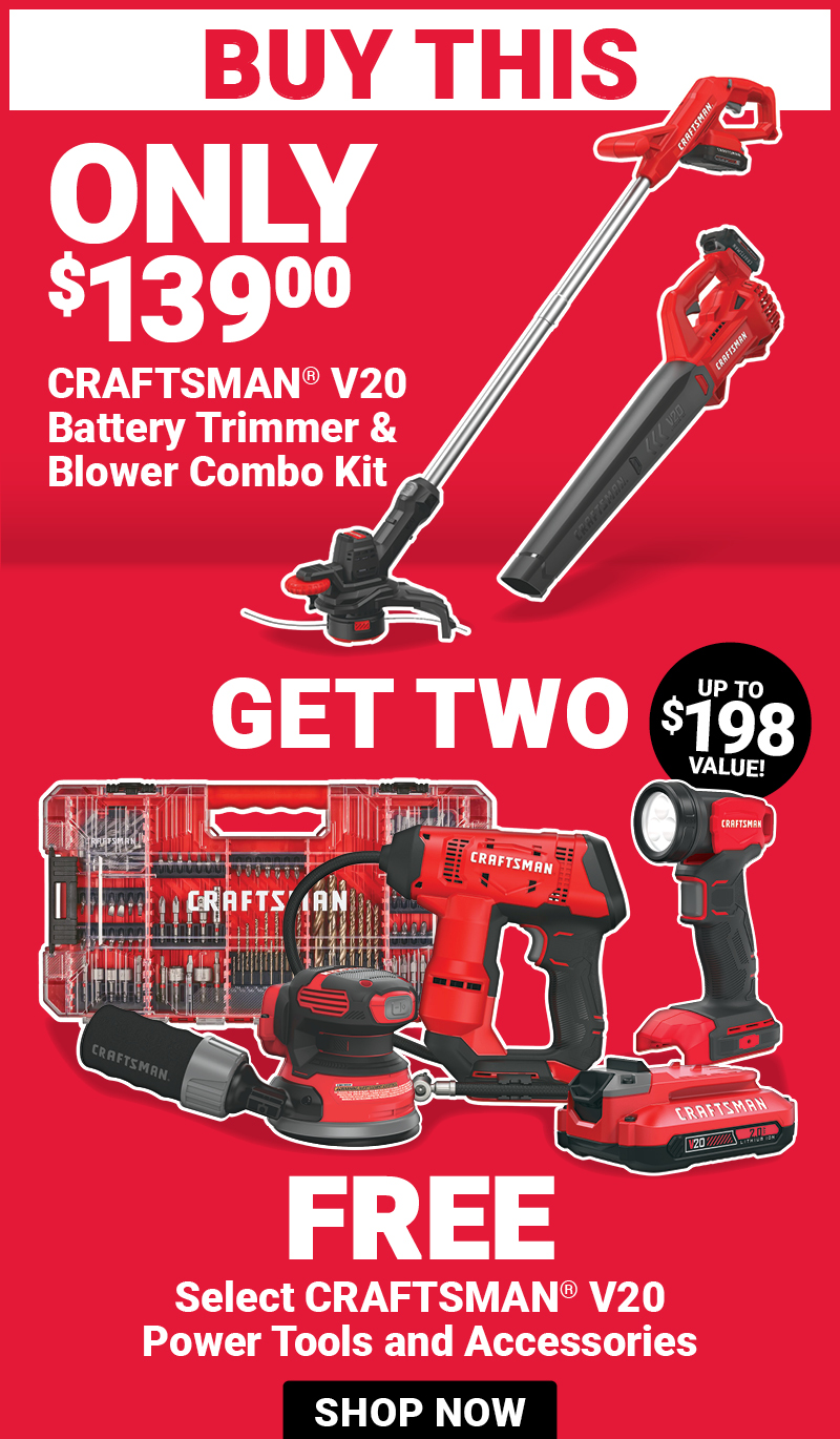 CRAFTSMAN® V20 BOGO