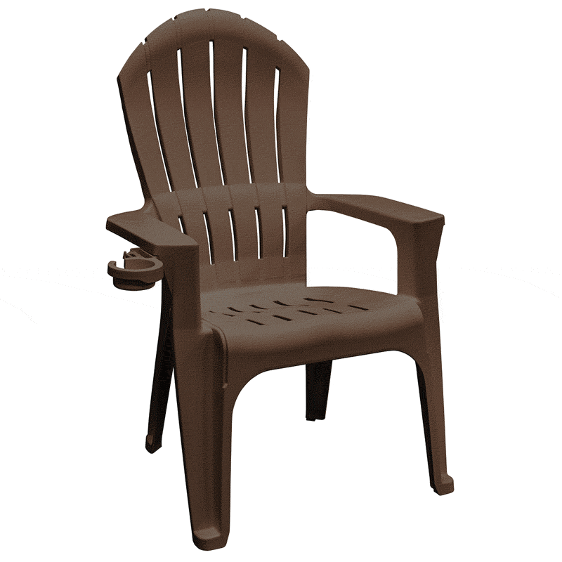 Adams® Big Easy® Polypropylene Frame Adirondack Chair