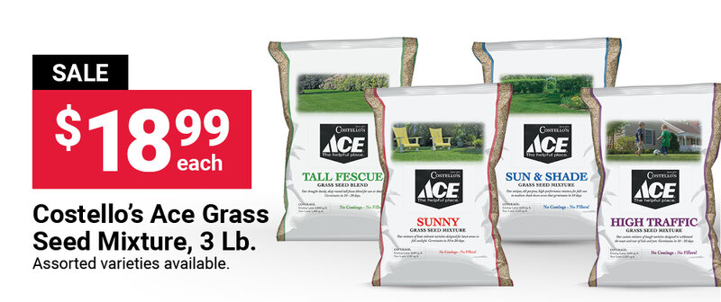 Costello’s Ace Grass Seed Mixture
