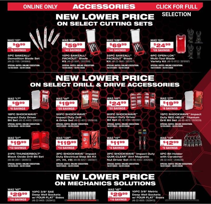 MKE B2B Promo- Accessories