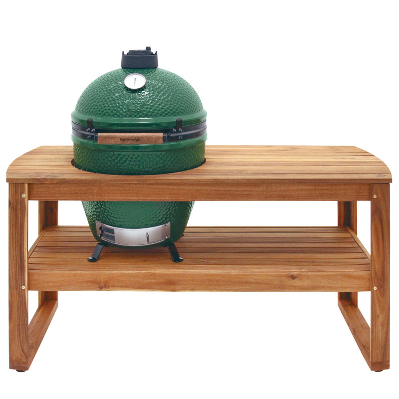 Big Green Egg Large Hardwood Grill Table 