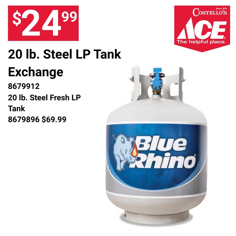 Blue Rhino® Propane, 20 Lb.