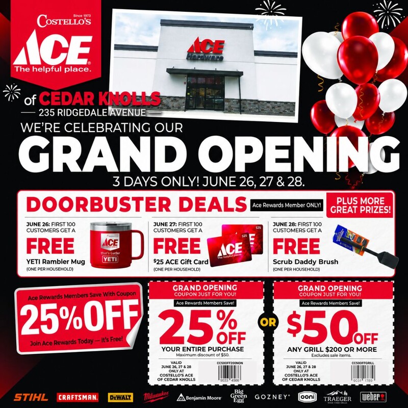 Cedar Knolls Grand Opening
