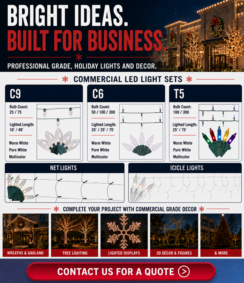 Commercial Holiday Lights