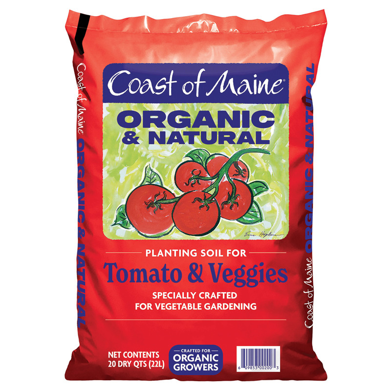 Coast Of Maine® Planting Soil For Tomato & Veggies, 20 Qt.