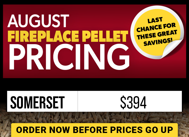 Monthly Pellet Pricing - NY (August)