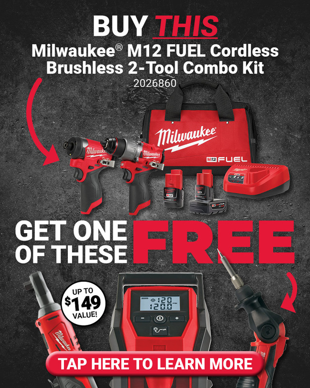 Milwaukee® Buy This Kit Get a Free Tool