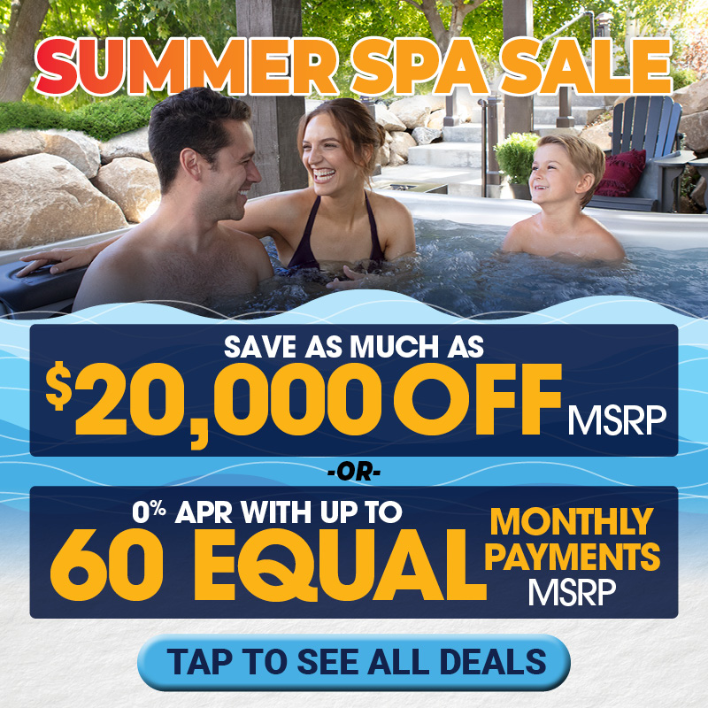Costello's Hot Tub July Sales Event