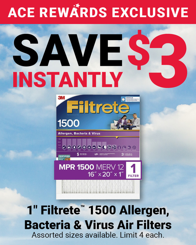 Save $3 on 1500 Filtrete™ Air Filters
