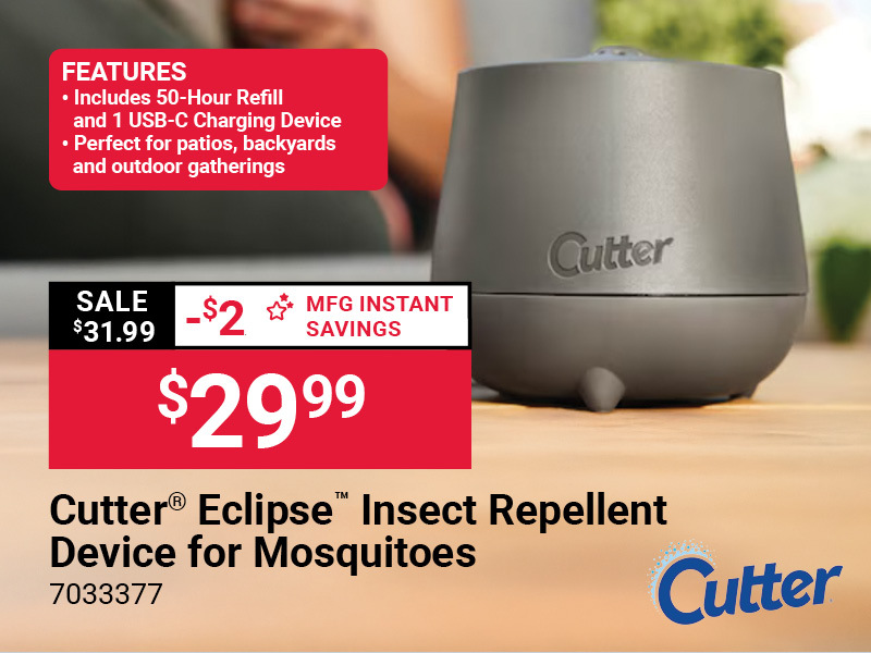Cutter® Eclipse™ Insect Repellent Device for Mosquitoes