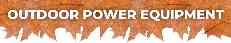 Outdoor Power Equipment Header