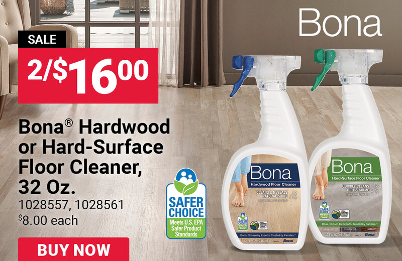 Bona® Hardwood or Hard-Surface Floor Cleaner, 32 Oz.