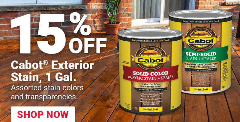 Cabot® Exterior Stain, 1 Gal.
