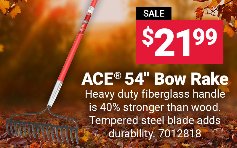 ACE® 54" Bow Rake