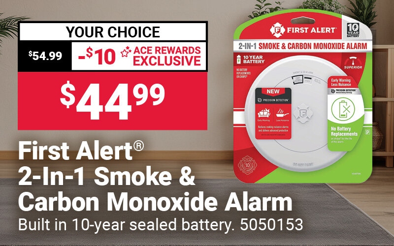 First Alert® 2-In-1 Smoke & Carbon Monoxide Alarm