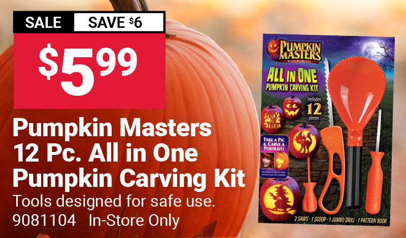 Pumpkin Masters Pumpkin Carving Kit