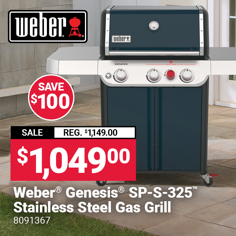 Weber® Genesis® SP-S-325™ Stainless Steel Gas Grill