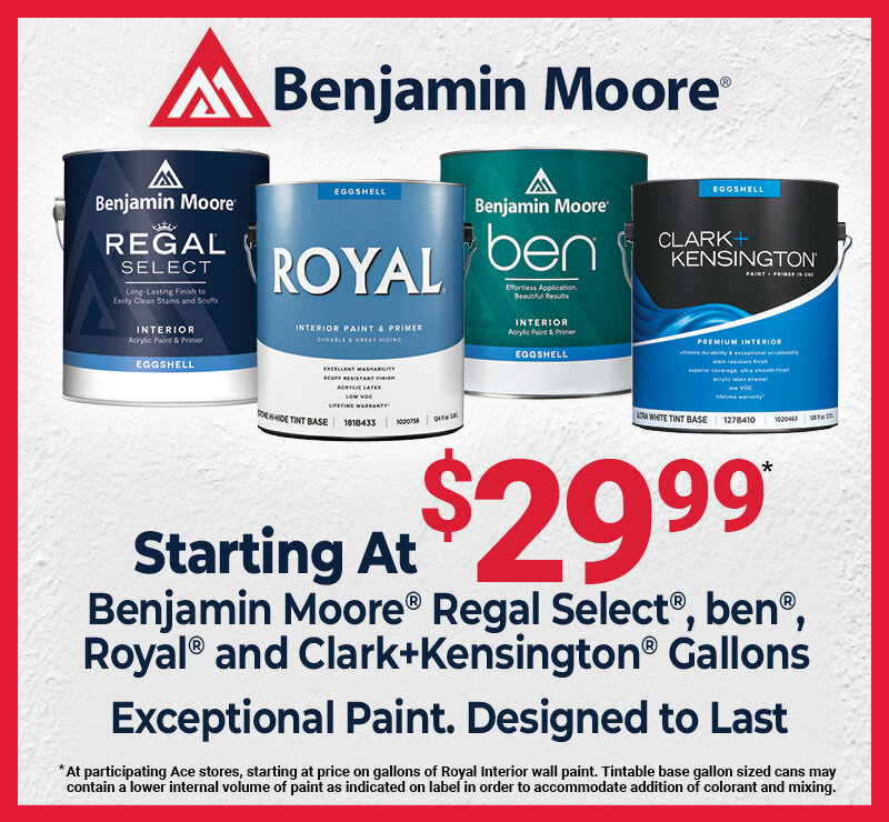 Benjamin Moore Promo - Colonial Beach