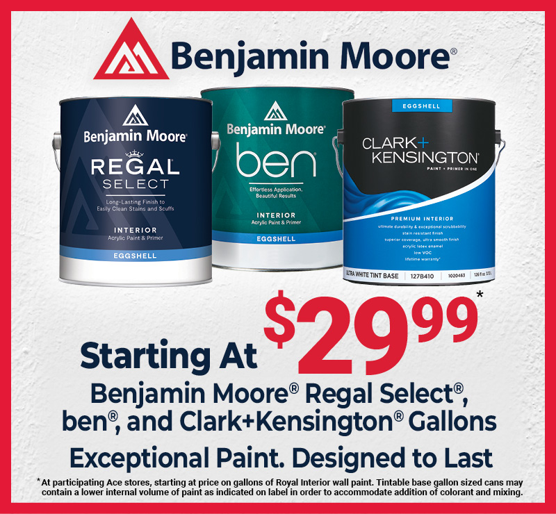 Benjamin Moore Promo