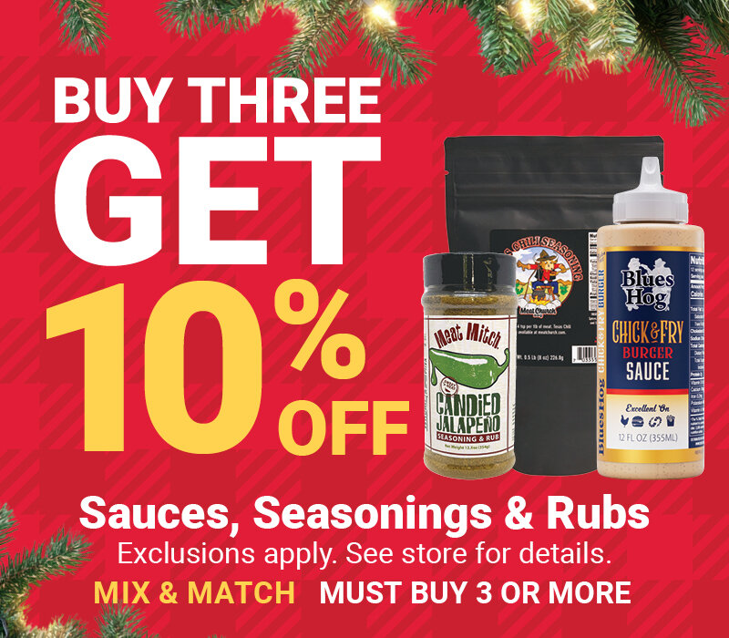 Sauces, Seasonings & Rubs