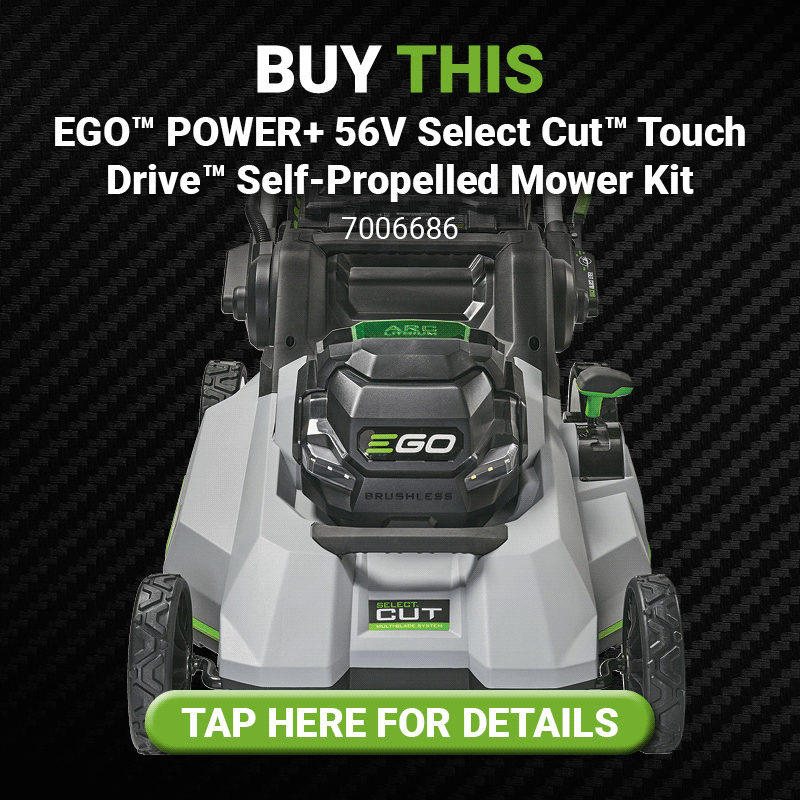 EGO™ POWER+ 56V Select Cut™ Touch Drive™ Mower / 5 Ah Battery Deal