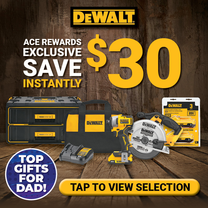 Select DeWalt® 20V MAX Power Tools or Batteries
