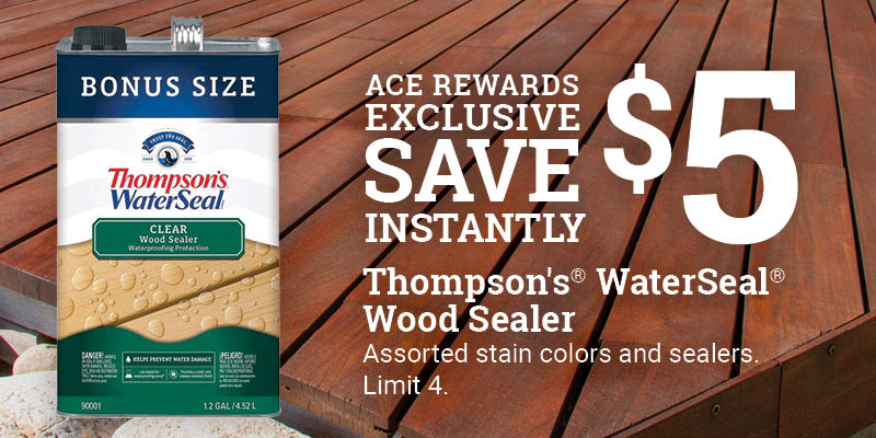 Select Thompson's® WaterSeal® Wood Sealer