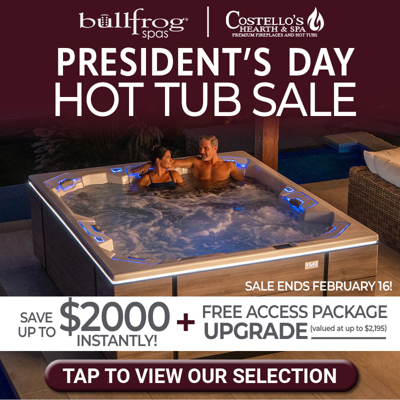Bullfrog Spas® President's Day Hot Tub Sale