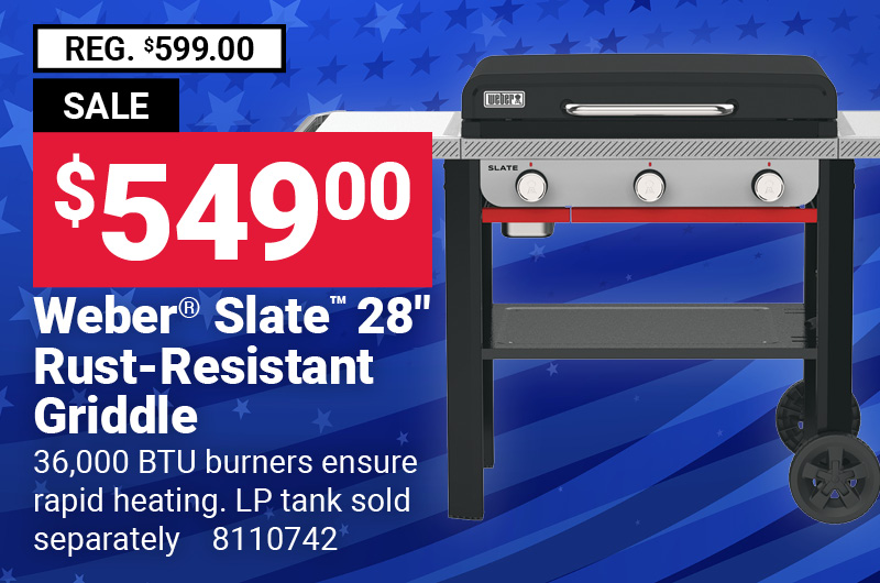 Weber® Slate™ 28" Griddle