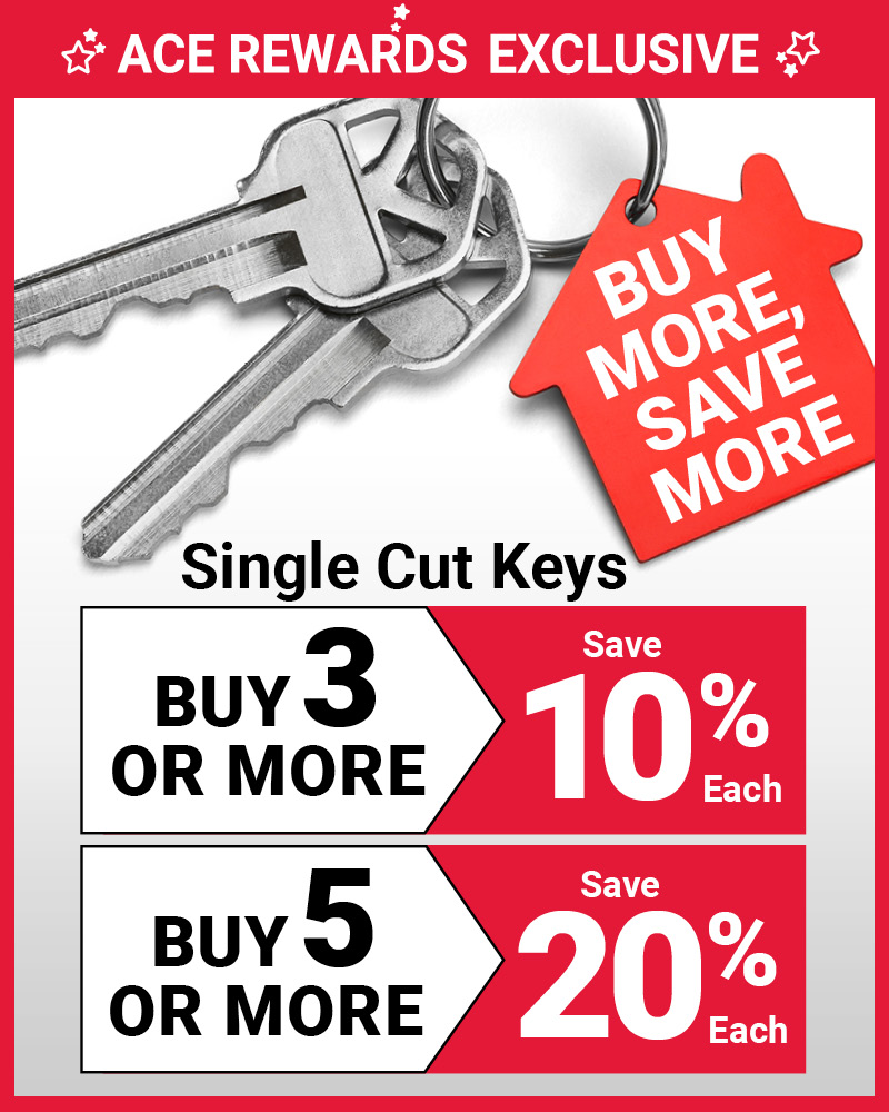 Single Cut Keys