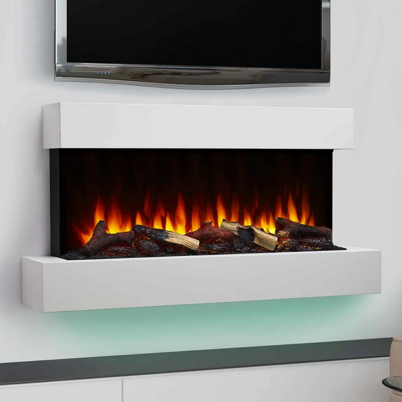 SimSimpliFire Format Electric Fireplace
