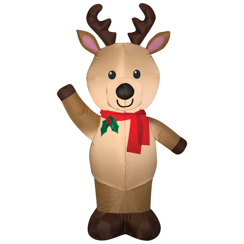 4' Inflatable Reindeer 