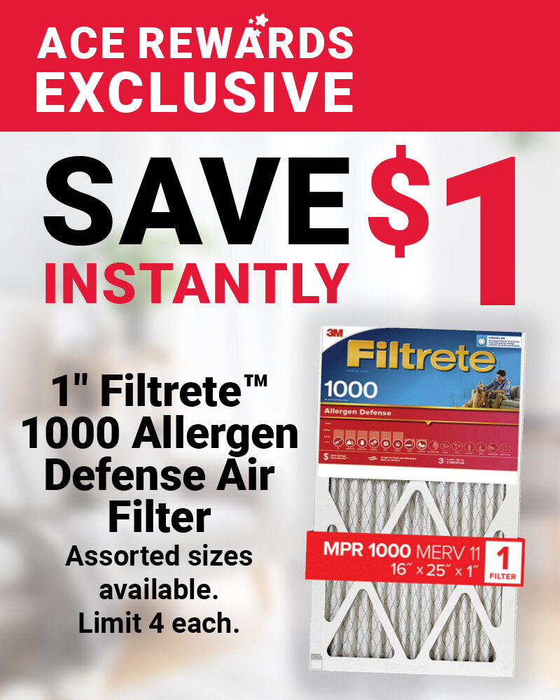1" Filtrete™ 1000 Allergen Defense Air Filter
